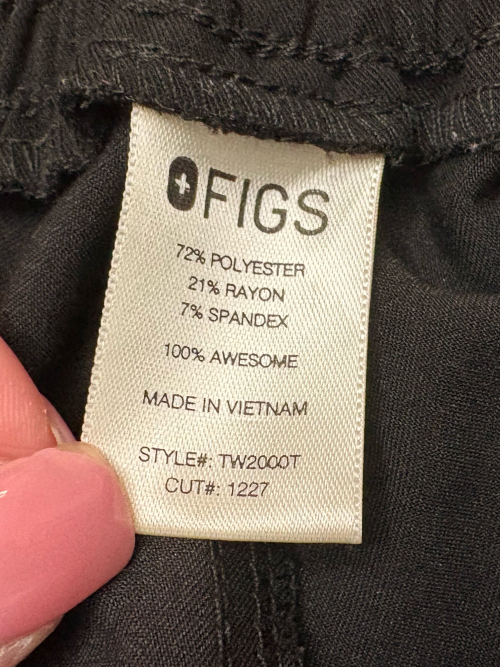 FIGS Yola Skinny Scrub Pants XL Tall FIONx Stretch Yoga 11 Pockets Medical soft - Picture 4 of 10
